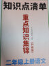 小学二年级语文下册重点知识集锦知识点清单讲解人教版课本归纳同步基础点汇总考点总结 实拍图