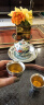 银壶999泡茶壶鎏银功夫茶具套装高端商务乔迁生日伴手礼礼盒装 鎏银鱼藻纹一壶二杯+茶盘礼盒装 晒单实拍图
