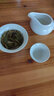 陶瓷功夫茶具套装家用白瓷泡茶器办公室会客青花茶壶盖碗茶杯整套冲茶器 10头功夫茶具【纯白】 实拍图