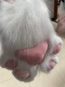 furry兽装二次元漫展可爱猫爪加厚加绒手套肉垫发声保暖搞怪Cospl 白色猫爪一对(叽叽叫) 均码 实拍图