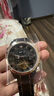 欧品客瑞士认证名表十大品牌手表男士全自动机械表男表夜光防水男士手表 升级版 3236钢带玫黑 免费刻字 终身质保 实拍图