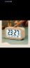康巴丝（Compas）多功能电子闹钟 背光电子时钟 学生儿童闹钟 801 充电款墨绿色 实拍图