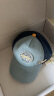 戴维贝拉（DAVE＆BELLA）童装新款夏季男童帽子儿童遮阳帽女宝宝鸭舌帽夏天小童棒球帽 烟蓝色 52( 建议帽围约50-54cm) 晒单实拍图