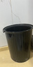 收米带过滤网塑料茶渣桶茶水桶功夫茶漏废水倒掉泡茶叶收纳垃圾桶小号 黑色1个装 实拍图