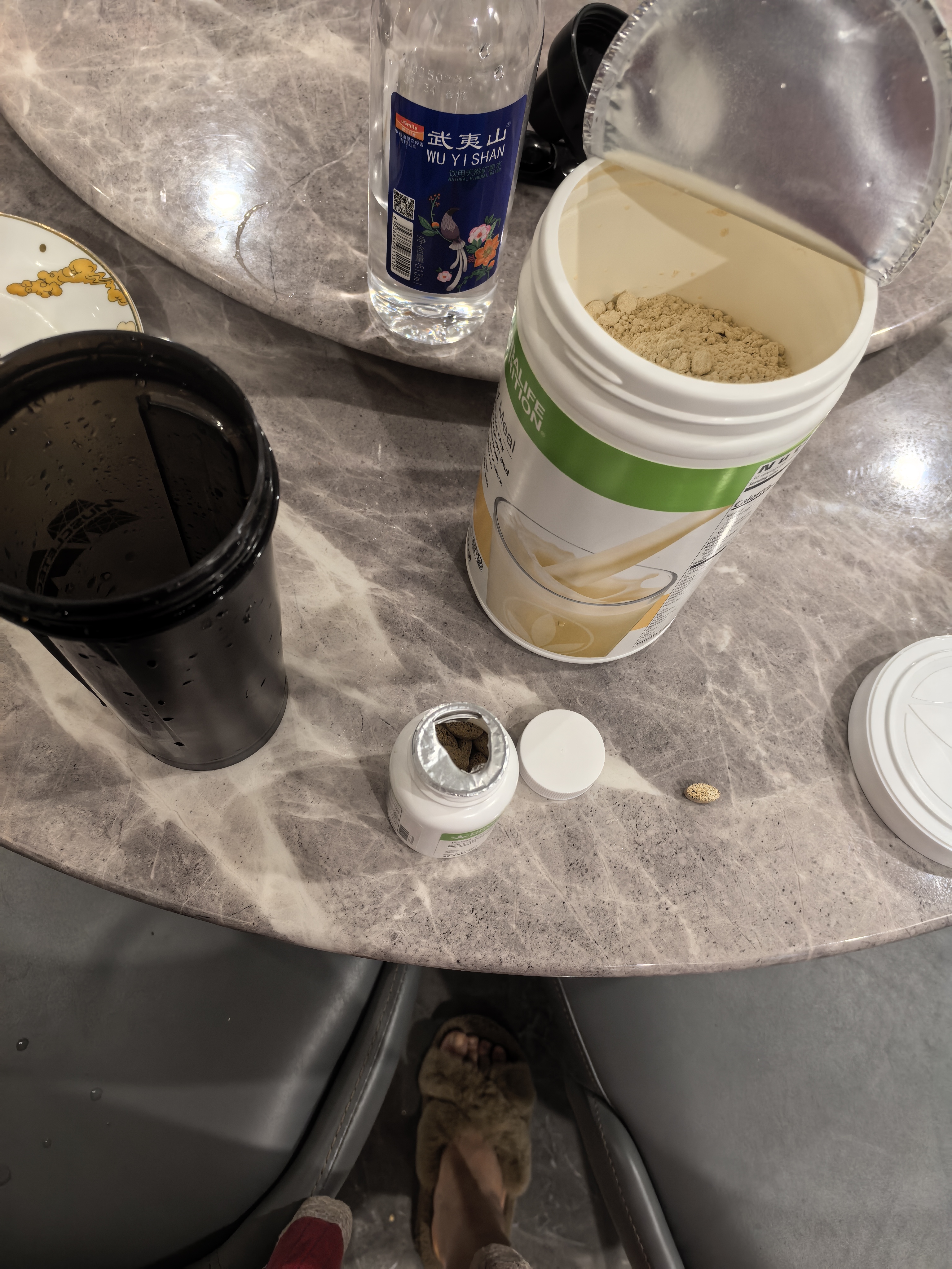 HERBALIFE康宝莱奶昔蛋白营养粉代餐粉套餐蛋白粉普莱乐茶饮等组合美国原版 香蕉味 750g*1桶 实拍图