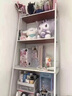耐家（Naijia）书架置物架落地卧室家用多层储物铁艺收纳展示客厅梯形架子 【五层层间加高】白色-50cm 实拍图