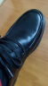 奥康（Aokang）男鞋男士商务休闲鞋英伦舒适低帮圆头系带皮鞋 黑色42码 实拍图