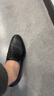 百丽男鞋通勤商务皮鞋春秋季牛皮套脚乐福鞋休闲皮鞋A0632AM2【预售】 黑色 42 (260mm) 实拍图