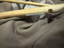 四喜 木头衣架10支实木衣挂衣撑 服装店衣服架 多功能防滑衣撑晾衣挂 6621原木男10支 实拍图