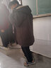 淘兹朗棉服外套男中长款过膝超大宽松加厚保暖棉袄潮流帅气百搭连帽棉衣 文艺男D38中长款灰色 XL 130斤-155斤 实拍图