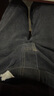 顶峰保罗（Dingfengbaoluo）牛仔裤男春夏美式宽松直筒百搭潮牌男士休闲长裤子F889深蓝M 实拍图