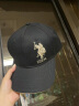 U.S.POLO ASSN.保罗帽子男士纯棉硬顶棒球帽polo女春夏秋遮阳防晒太阳帽潮流休闲 黑色卡其标（硬顶款） 可调节(54-60)cm 实拍图