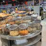 透明塑料密封桶食品级瓜子炒货散装亚克力收纳盒干果陈列展示盒 斜口圆形高款25*35加厚款 实拍图