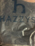 哈吉斯（HAZZYS）品牌童装女童外套秋新款三防透气弹力挺括有型连帽厚风衣 藏蓝 165 晒单实拍图