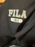 斐乐（FILA）官方男子加绒保暖卫衣秋冬季时尚休闲简约圆领套头衫长袖上衣男装 蒸汽白-IV M 实拍图