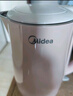 美的（Midea）烧水壶电热水壶电水壶 双层防烫 0涂层食品级304不锈钢 1500W快速沸腾 1.7L大容量 HJ1705 实拍图
