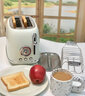 德宝麦复古多士炉烤面包机家用全自动加热多功能早餐制作两片式DEPOM吐司机 钢琴白【高配+烧水壶+保温壶+咖啡机】三明治夹 实拍图