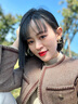 歌莉娅羊毛短外套水洗羊毛洋气高级感气质通勤小个子短款1B9L6E040 86Y咖啡色 XS 实拍图