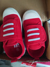 M1&M2童鞋女童帆布鞋男童室内鞋幼儿园室外小白鞋儿童鞋子女学步鞋398 红色 28 适合脚长17cm 实拍图
