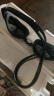 阿瑞娜游泳帽硅胶防水高弹舒适泳帽大号男女护耳训练比赛ACG210-BLK黑色 实拍图