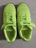 卡尔美（KELME）儿童足球鞋魔术贴免系带碎钉TF透气学生球鞋6873003 荧光绿 33 实拍图