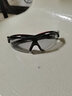 贝尔莎（bertha）骑行眼镜变色偏光太阳镜防钓鱼户外运动男女防雾防风沙近视 亮黑色 实拍图