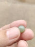 欧梵洛新疆和田玉单珠子8/10/12/14/16/18/20青白玉圆珠散珠玉手链七夕 10mm 实拍图