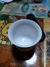 八玺（BAXI）心经百福白瓷浮雕羊脂玉撇口手握茶杯陶瓷品茗杯单主人杯功夫茶具 心经浮雕羊脂玉手握杯210ml 环保装 实拍图