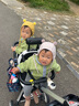 佳若琪双胞胎溜娃神器双人可前后坐轻便携带折叠宝宝小孩婴儿遛娃手推车 白色带棚可拆座椅折叠铝合金车架 实拍图