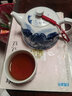 末都景德镇高档功夫茶壶陶瓷家用 中式手绘青花瓷山水普洱泡茶壶单壶 山水文旦壶【250ML】 实拍图