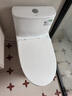 恒洁（HEGII）马桶518 小飓风抗菌座圈节水小户型卫生间坐便器HC0518PT-400 实拍图