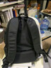 智纳双肩包男女书包休闲潮流背包大容量初中高中大学生笔记本电脑包 黑色【放15.6英寸】 实拍图