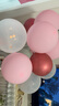 全品屋 生日场景布置气球桌飘发光立柱地飘店铺开业周年庆派对支架路引 粉红亮片气球地飘路引 实拍图