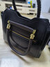 喵小姐轻奢高端品牌女士手提单肩包包女包新款复古大容量妈妈斜挎小方包 黑色(简约休闲大容量高档洋气) 实拍图