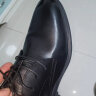 奥康（Aokang）皮鞋男英伦风男鞋系带商务正装鞋男士低帮鞋子 黑色39码 实拍图