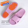 JDOV专利防滑拖鞋老年人孕妇男女防水防滑油夏季浴室内洗澡冲凉居家用 浅紫色（专利防滑拖鞋） 37-38 实拍图