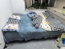 浪歌床 无床头床双人床排骨架床无靠背床实木床酒店床现代简约家具 床+10CM环保棕垫【颜色备注】 1800*2000 实拍图