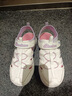 Skechers斯凯奇儿童包头凉鞋男童鞋夏季轻质防滑女大童大头沙滩鞋302969L 女童/白色/薰衣草色/WLV 37 实拍图