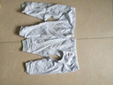 贝瑞加（Babyprints）宝宝长裤2条装婴儿高腰护肚裤儿童纯棉秋裤保暖柔软家居睡裤 90 实拍图