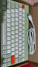B.O.W航世（BOW）K620U有线键盘 办公键盘 超薄便携键盘 79键 台式笔记本巧克力按键小键盘 橙灰绿 实拍图