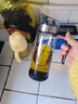 WCZ德国油壶调料瓶套装全套玻璃厨房油瓶油罐家用防漏嘴酱油醋不挂油 加标签+防滑底圈 450ml 实拍图