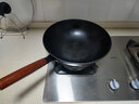 天喜（TIANXI）铁锅炒锅家用炒菜锅无涂层不粘锅老式燃煤气灶电磁炉中秋节礼品 【不粘不易锈】无盖 30cm 实拍图