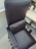 利沃诺老板椅办公椅可躺电脑椅人体工学椅子舒适家用午休椅 【西皮】黑色 实拍图