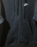 耐克（NIKE）男子全长拉链开襟连帽衫 SPORTSWEAR CLUB BV2649-010 XL 实拍图