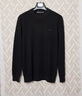 七匹狼纯羊毛衫男毛衣针织衫男士秋冬保暖商务弹力纯色打底衫男装上衣 001(黑色)-发热纤维 3XL (185) 实拍图