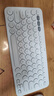 罗技（Logitech）时尚系列K380蓝牙键盘 无线键盘Mac笔记本平板IPAD电脑静音键盘安卓手机多设备超薄家用巧克力按键 白色-键鼠套装 实拍图