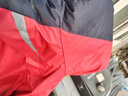 男士冲锋衣冬季 男女户外冲锋衣加绒加厚棉服外套反光条骑车防风衣定制劳保工作服 版红色-加绒加厚 3XL 【建议130-150斤】 实拍图