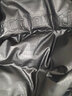 埖煦PU皮棉服男外套男女同款机车服冬季加厚衣服男棉衣羽面包绒服棉袄 M6610款黑色 4XL (建议体重180-220斤) 实拍图