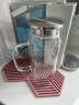 乐扣乐扣（LOCK&LOCK）凉水壶玻璃冷水壶泡茶壶带把家用大容量耐高温玻璃杯子1.2L 实拍图