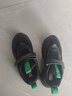 史努比（SNOOPY）童鞋儿童运动鞋秋冬款男童减震女童宝宝休闲透气耐磨跑步鞋 069网布黑色（春秋款） 34 码适合脚长20.3-20.8cm 实拍图